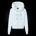 Raspberry Hills WHITE POM POM ZIP UP