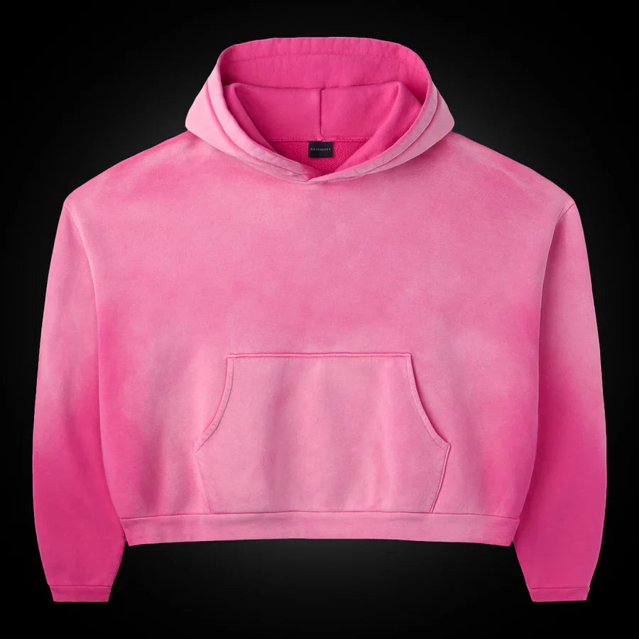 Raspberry Hills FADED PINK HOODIE